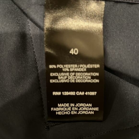 Greg Norman Men's Elastic Waistband Flat Front Golf Short Dark Navy Size 40 - Picture 8 of 10